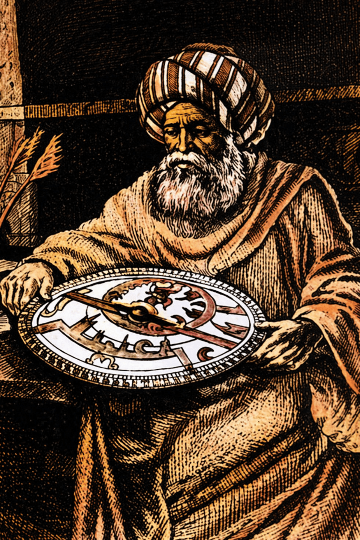 Al-Battani portrait