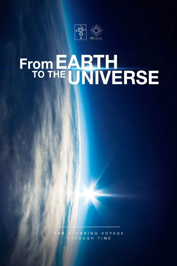 From Earth to the Universe — planetarium show poster