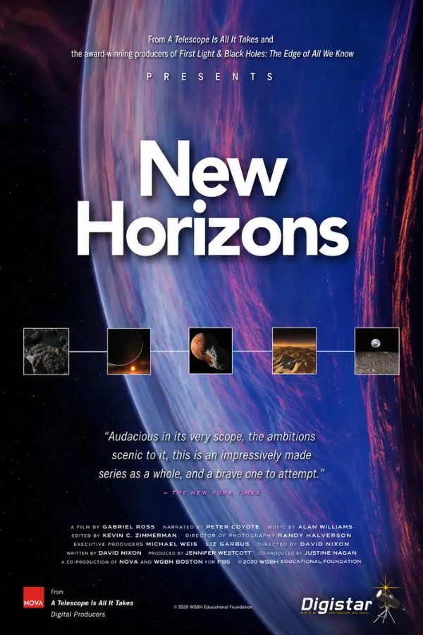 New Horizons — planetarium show poster