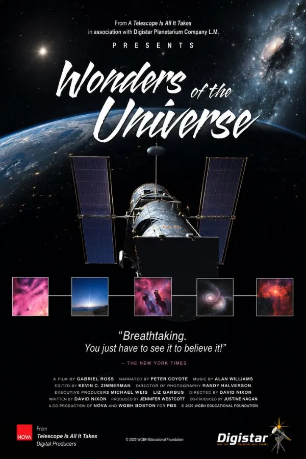Wonders of the Universe — planetarium show poster